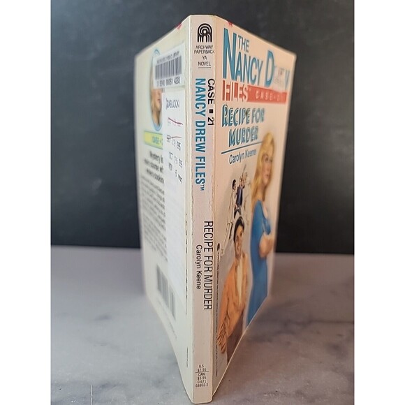 The Nancy Drew Files Case 21 Recipe For Murder By Carolyn Keene Paperback - Picture 10 of 10